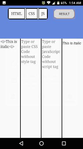 Visual Code Editor for HTML, CSS, JavaScript 4 تصوير الشاشة