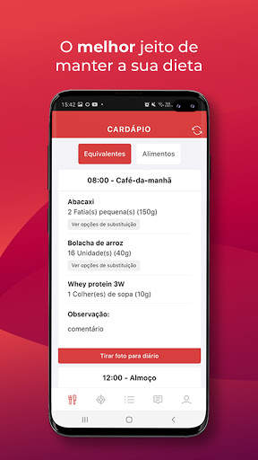 WebDiet - App para pacientes screenshot 1