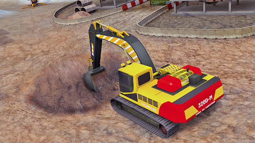 Excavator Crane Driving Sim screenshot 4