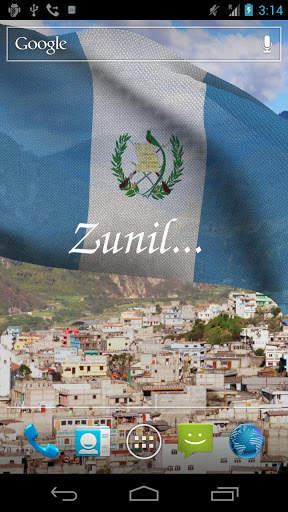 Guatemala Flag Live Wallpaper screenshot 5