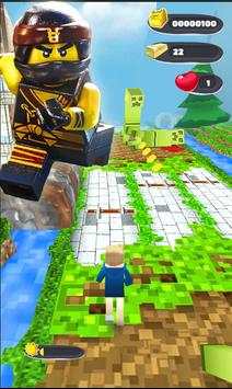 Subway Ninja Lego Surf screenshot 3