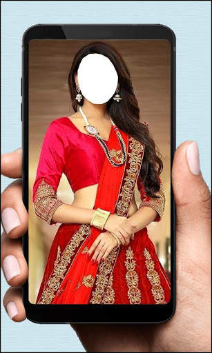 Party Wear Lehenga Choli Photo Frames screenshot 2