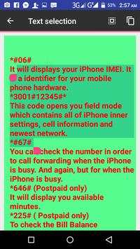 Android Secret Codes.all mobil phone screenshot 4