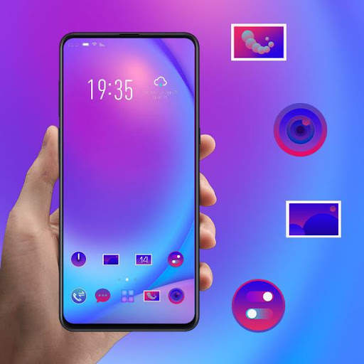 Abstract colorful ball theme meitu drawing screenshot 1