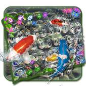 3D koi fish 10001004