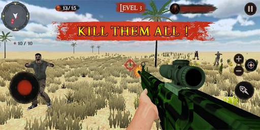 Real Zombie Hunt: Apocalypse Survival screenshot 2
