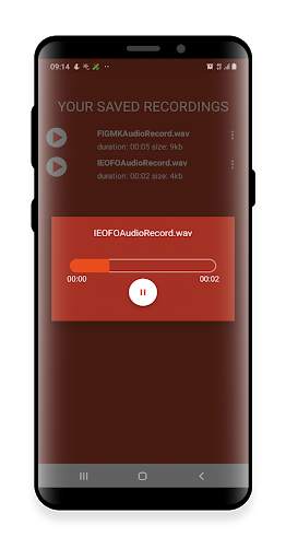 Avaz Voice Recorder screenshot 4
