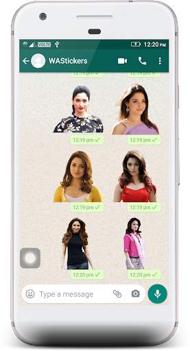 Tamannaah Stickers 4 WhatsApp screenshot 7