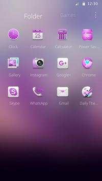 Lavender  theme butterfly theme Boutique icon screenshot 2