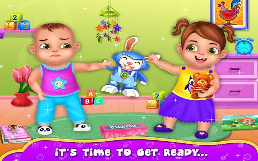 My Newborn Twins Baby Care - Kids Game screenshot 4