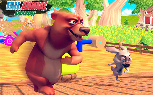 Fall Animals Knockout Racing Mania 3D: Рывок и бег скриншот 5