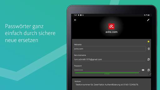 Avira Password Manager screenshot 11