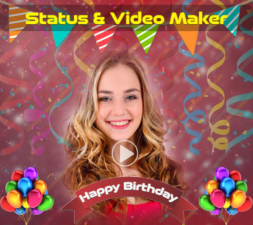 Birthday MV Master - Video Status for MV Master screenshot 1