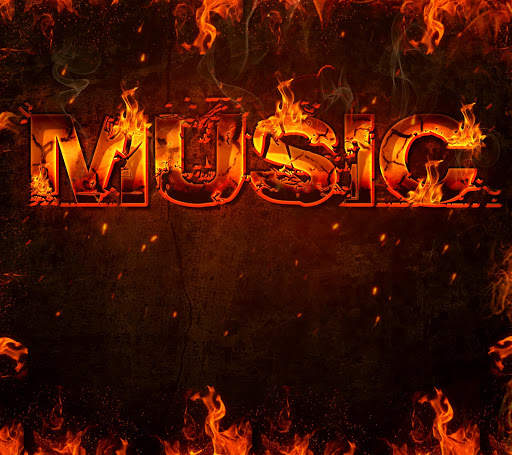 Flame Music APUS Launcher theme screenshot 4