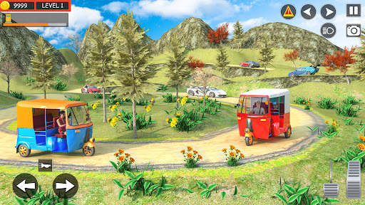 Tuk Tuk Auto Rickshaw Game 4D screenshot 2