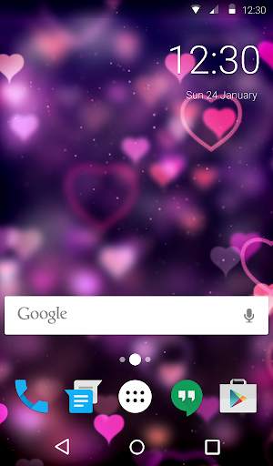 Velvet Love Animated Keyboard  screenshot 6