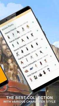 Naruto Sticker (2019) for WhatsApp WAStickerApps screenshot 2