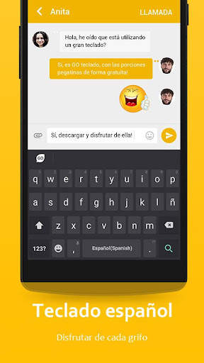Spanish Language - GO Keyboard screenshot 3