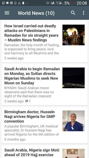 Muslim News Mobile screenshot 3