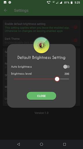 Brightness Manager - brightness per app manager screenshot 8