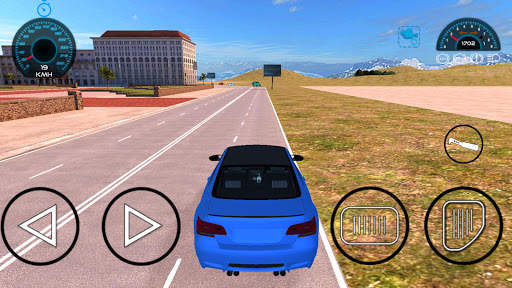 M4 Driving Games: city car driving simulator screenshot 5