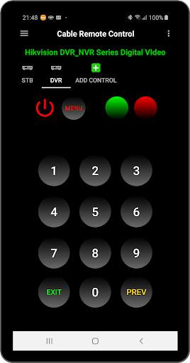 Cable Remote Control Universal screenshot 3