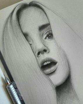 صور رسم بنات بقلم الرصاص 2019 4 تصوير الشاشة