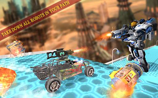 Futuristic Rival Car Game स्क्रीनशॉट 5