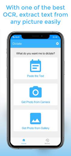 Dictate - Homework Dictator Text to Speech screenshot 1