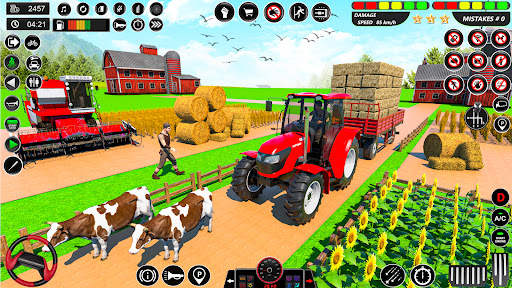 Real Tractor Driving Games screenshot 2