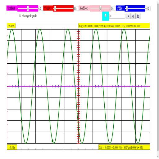 Oscilloscope Simulator 0.0.1