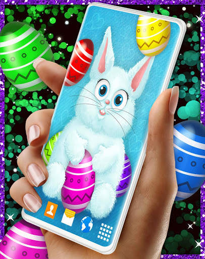 Easter Rabbit Live Wallpaper 🐰 Easter Wallpapers screenshot 2