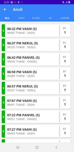 Mumbai Local Train App screenshot 6