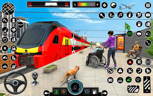 City Train Games 3d Train Game screenshot 2