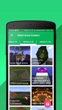 Arena Builder for Minecraft pe screenshot 2