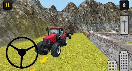 Tractor Simulator 3D: Extreme Log Transport screenshot 1