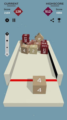 BlockStackz - 2048 3D Block Matching screenshot 3