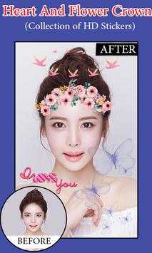 Heart And Flower Crown 3 تصوير الشاشة