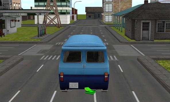 Driving Van Car Simulator screenshot 2