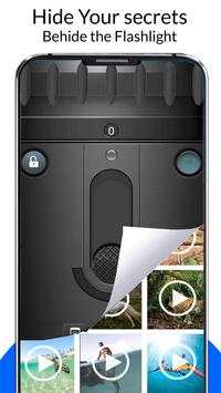 FL applock -  App lock &  vault behind flashlight screenshot 1