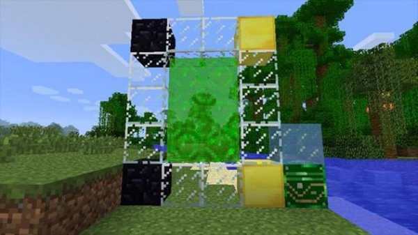 Minecraft Portals Puzzle for fun screenshot 1