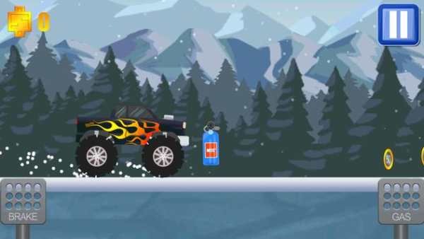 Kids car: Snow racing screenshot 5