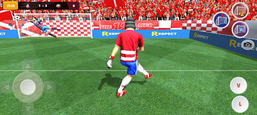 Goalie Wars Football 1vs1 screenshot 3
