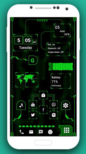 hi-tech launcher pro 2021-Next Generation Launcher screenshot 5