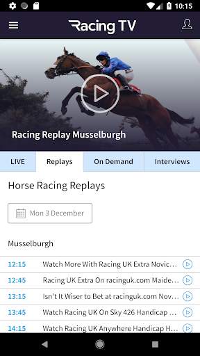 Racing TV – Live Horse Racing screenshot 3