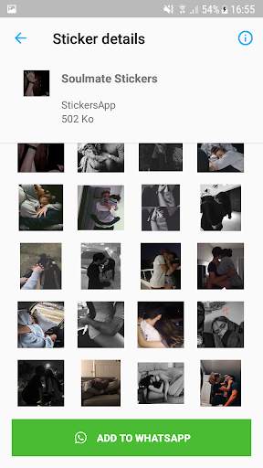 Soulmate Stickers for WhatsApp-WastickerApp screenshot 3