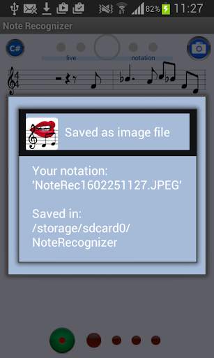 Note Recognizer screenshot 6