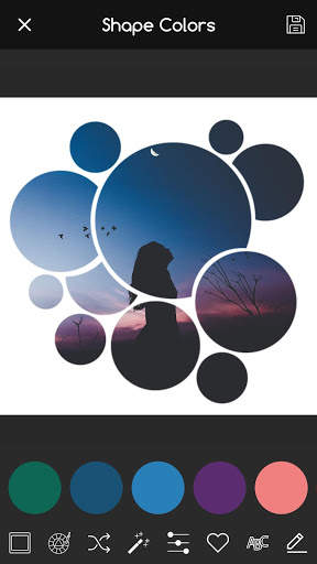 Creative Shape Photo Editor 3 تصوير الشاشة