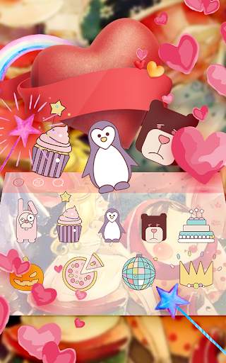 fairytale keyboard theme screenshot 1