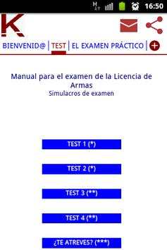 Licencia de Armas (LITE) screenshot 2